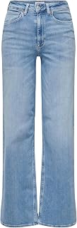 ONLY ONLMADISON Female Wide Leg Jeans High Waist Wide Leg Cut Jeans