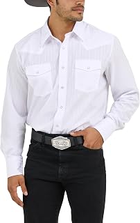 Wrangler Sport Western Men's Long-Sleeved Shirt with Two Pockets
