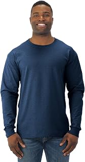 Jerzees Men's Dri-Power Long Sleeve T-Shirt Multipack