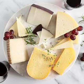 Spanish Cheese Assortment 2 lbs – Manchego, Idiazabal, Mahon, Goat Cheese (4 × 8 oz) – Imported Spanish Artisan Selection