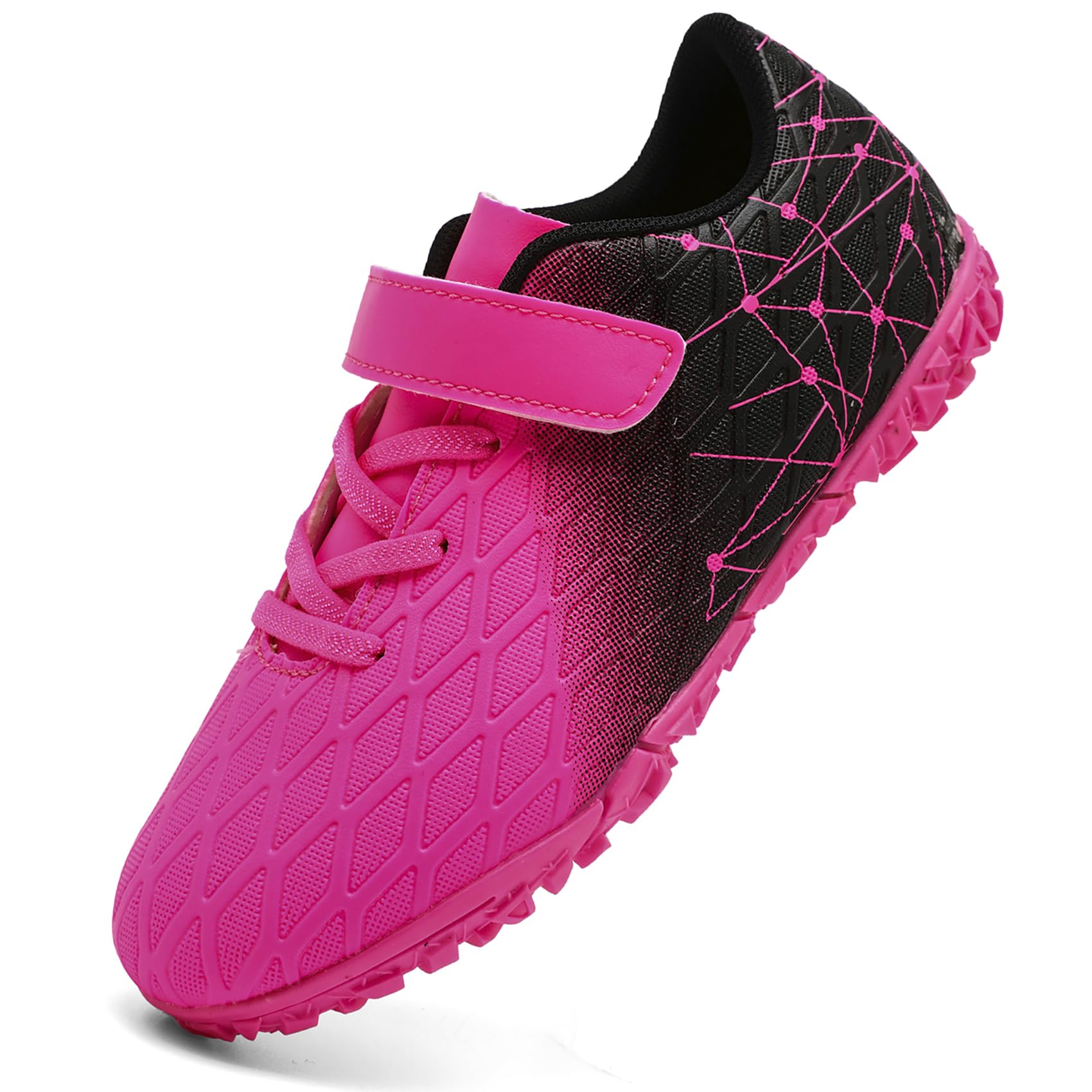 Boys Football Boots Kids Girls Firm Ground Soccer Shoe Astro Turf Trainers Athle