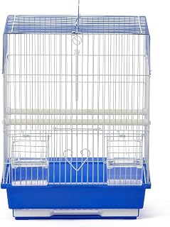 Prevue Pet Products Parakeet Square Roof Bird Cage with Handle