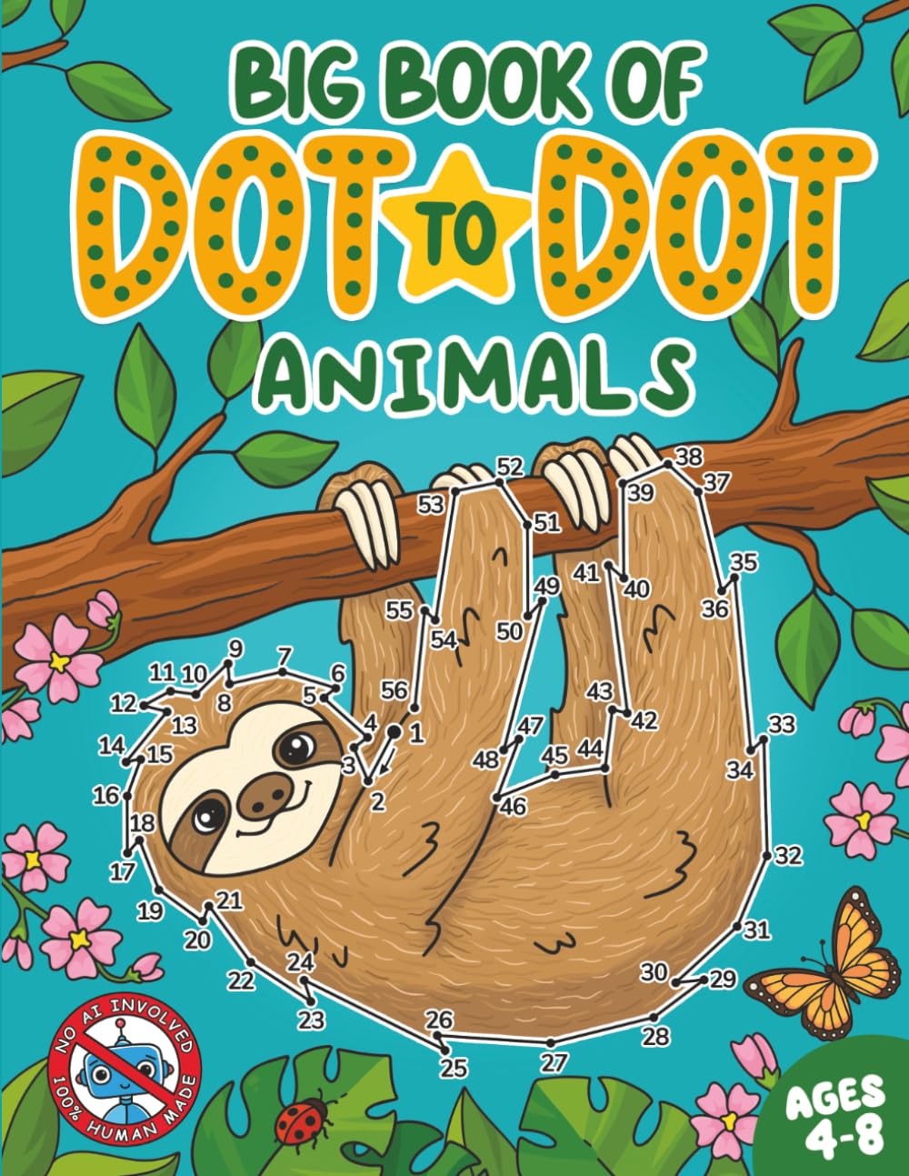 Big Book of Dot to Dot: Animals: For Children Ages 4-8 (Dot to Dot for Children)
