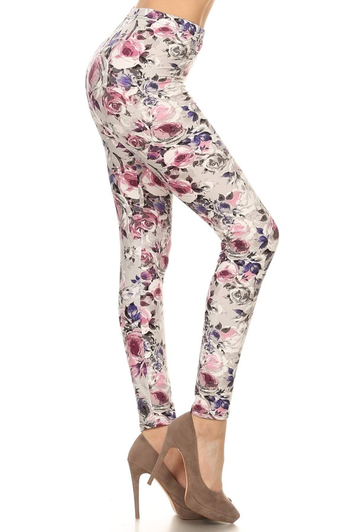 Leggings Depot High Waisted Novelty Christmas Holiday Print Leggings for Women (