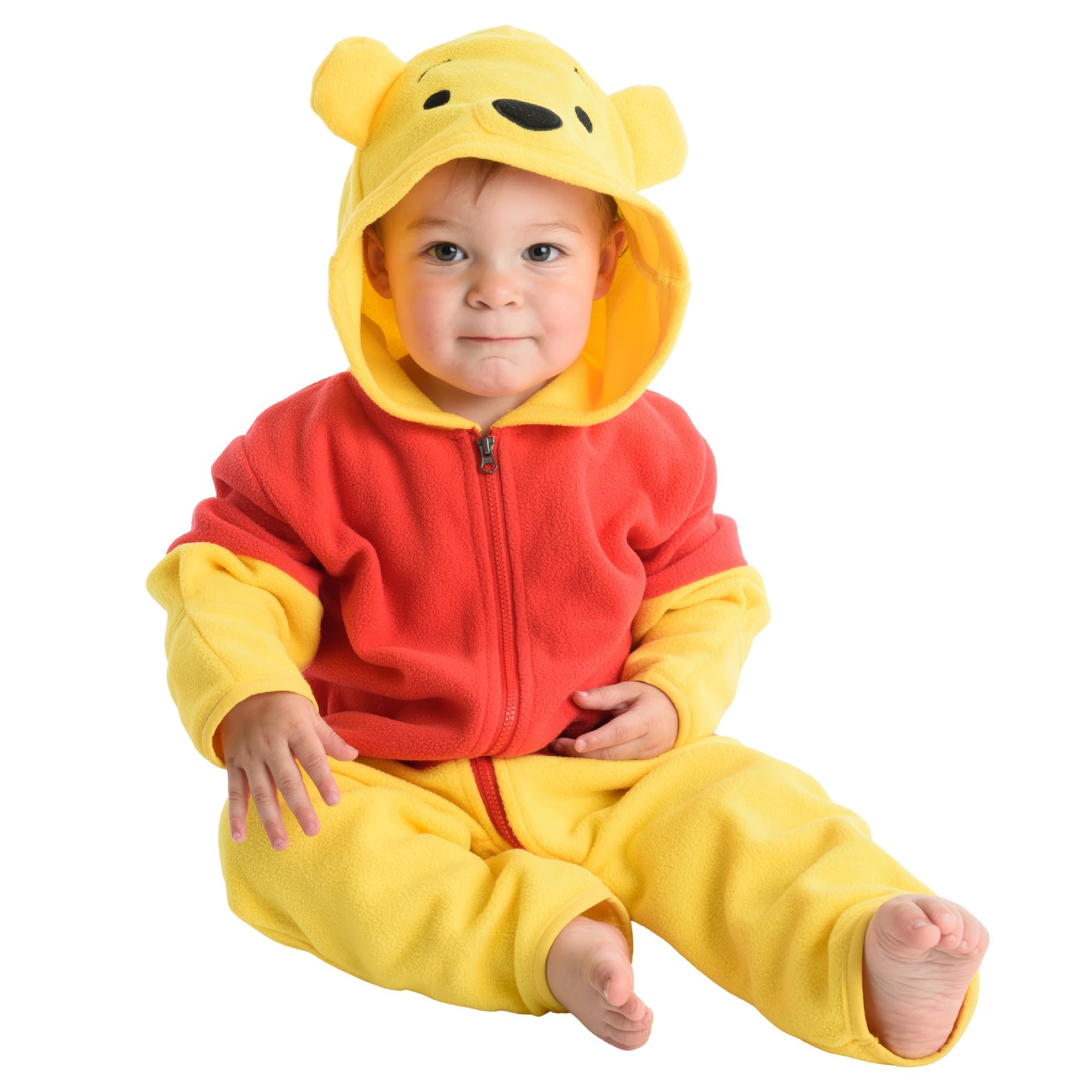 Cuddle Club Fleece Baby Bunting Bodysuit Hoodie, Newborn - 5T | Infant Romper Ho