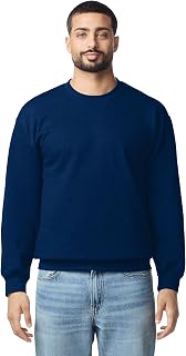 Gildan Softstyle Crewneck Sweatshirt, Style Gsf000 Softstyle Sweatshirt with Round Neck, Style Gsf000 Unisex - Adult (Pack of 1)
