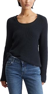 Marc OߴPolo Women's Organic Cotton Knitted Jumper with V-Neck