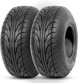 HALBERD 145/70-6 Go Kart Street Mini Bike ATV Tires, Pack of 2 | 4 PR, 145 70-6, Off-road Tires, Tubeless, P349
