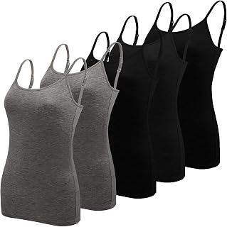 BQTQ 5 Pieces Women's Tank Tops
