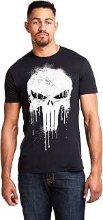 Marvel Avengers Punisher Skull Men's T-Shirt (Pack of 1)