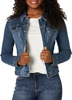 Riders by Lee Indigo Women's Denim Jacket Button-Down Shirt