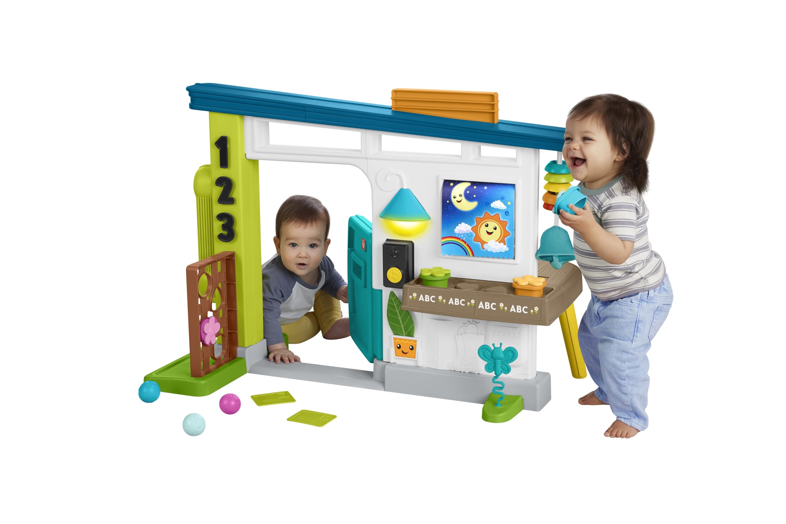 ​Fisher-Price Baby & Toddler Learning Toy Laugh & Learn Ultimate Playhouse with 