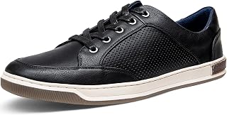 JOUSEN - Sneaker da Uomo alla Moda, in Memory Foam, Stile Casual, (Business Casual 81q07-nero), 42 EU