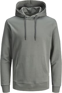 JACK & JONES Plain Hooded Sweatshirt