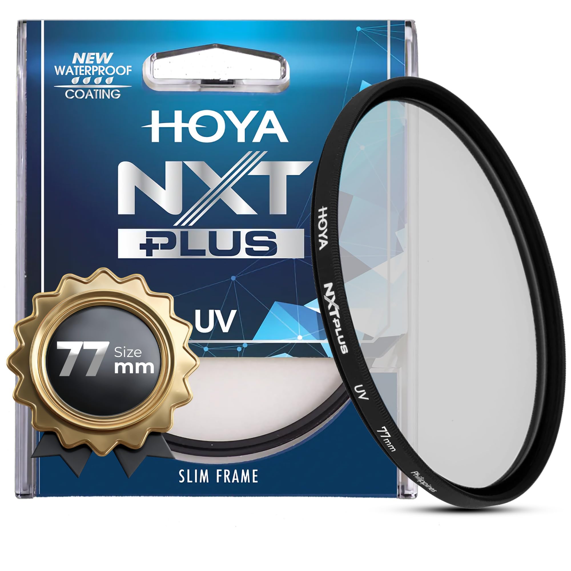 HOYA 77mm NXT Plus UV Filter Schott B270 Glass HMC Multi-Coated Waterproof | 98%