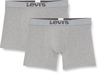 Levi's Men's Animal Ikat Boxer Briefs Retro Shorts (Pack of 2)