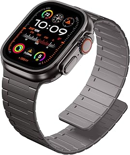 SNBLK Magnetic Sport Band for Apple Watch Bands for Men Ultra 4 3 2 1