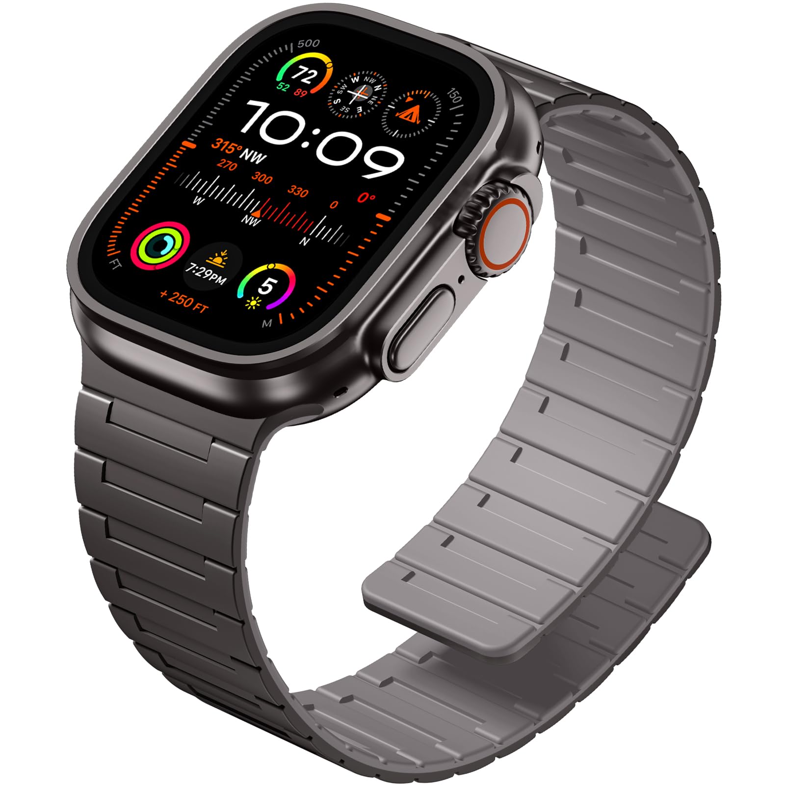 SNBLK Magnetic Sport Band for Apple Watch Bands for Men Ultra 4 3 2 1