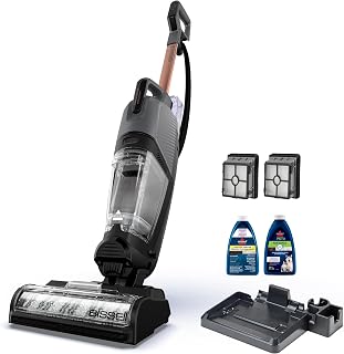 Bissell CrossWave HydroSteam Plus Steam Mop, 3-in-1 Wet Dry Vacuum Mop with Steam Function, Hard Floor Cleaner Machine with Sanitize Formula, 3515B