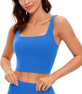 CRZ YOGA Butterluxe Square Neck Short Tank Top