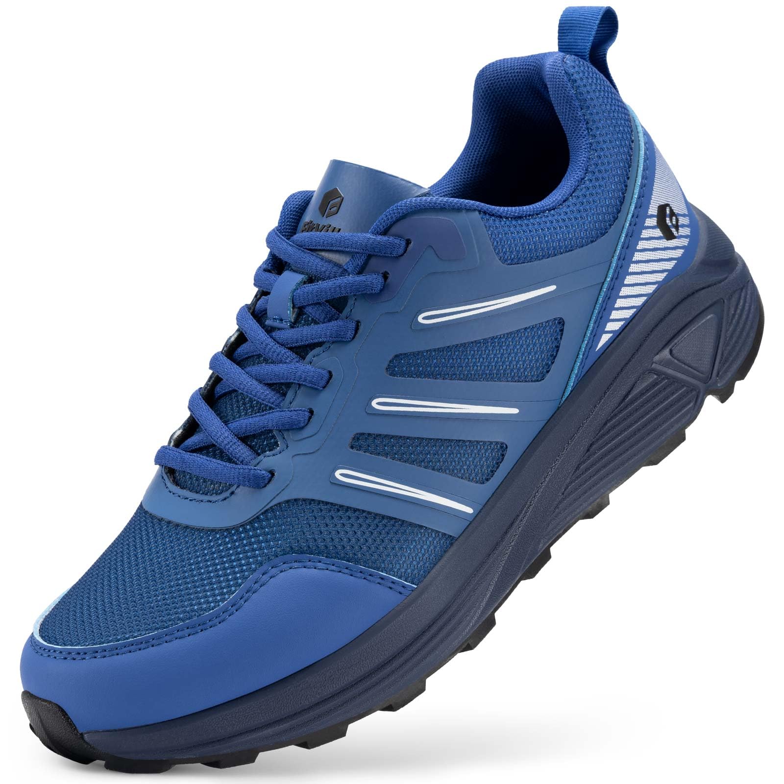 FitVille Wide Fit Mens Trainers Trail Running Shoes