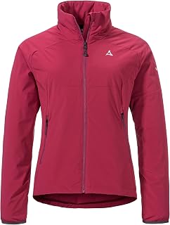 Schöffel Women's Ins Jacket Style Salza WMSs, Functional Cycling Rain Jacket with 4-Way Stretch, MTB Jacket with Preformed Fit and Ventilation Openings