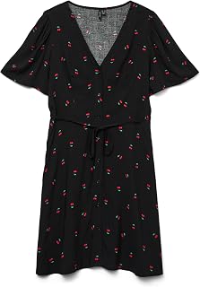 Vero Moda Vmalba - Abito Corto da Donna Wvn Noos Vmalba SS