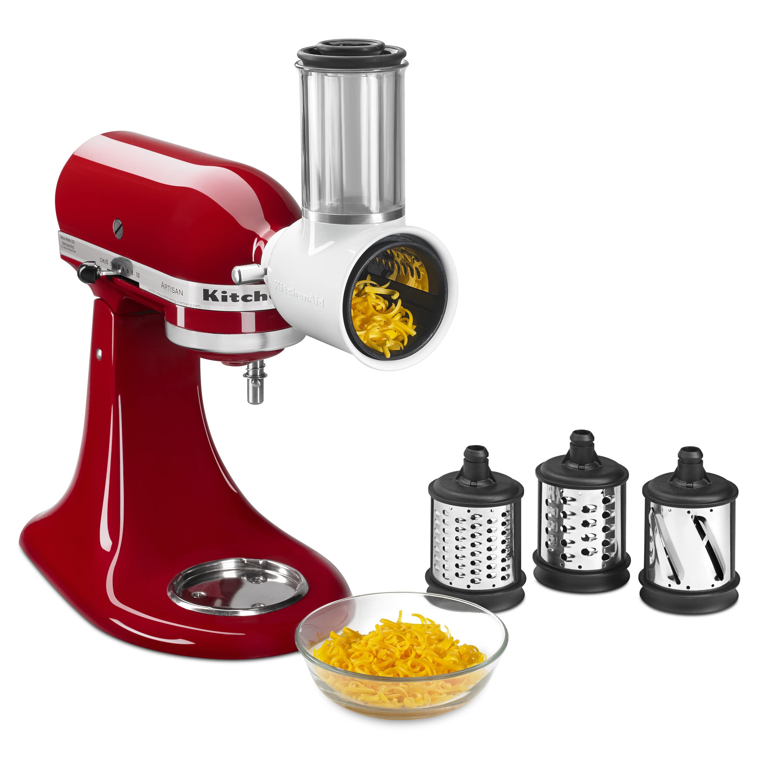 KitchenAid KSMVSA Fresh Prep Slicer and Shredder Attachment | Fits all Kitchenai