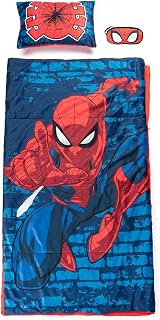 Jay Franco Spiderman Marvel Zaap 3 Piece Plush Sleepover Set