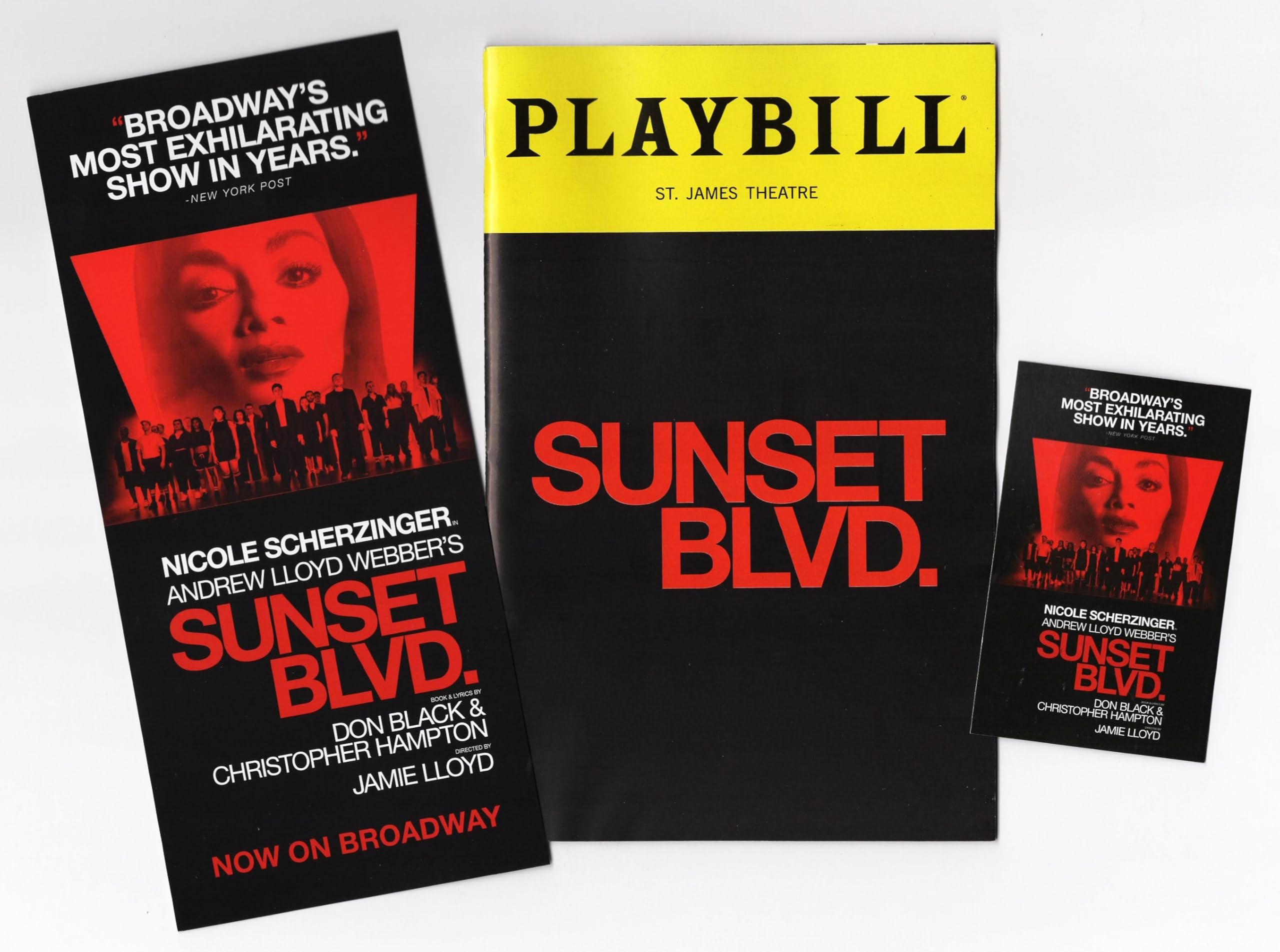 Nicole Scherzinger "SUNSET BLVD." (Boulevard) Tom Francis/David Thaxton/Grace Ho