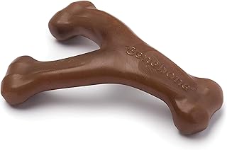 Benebone Wishbone Chew Toy for Dogs, Royal Peanuts, Small