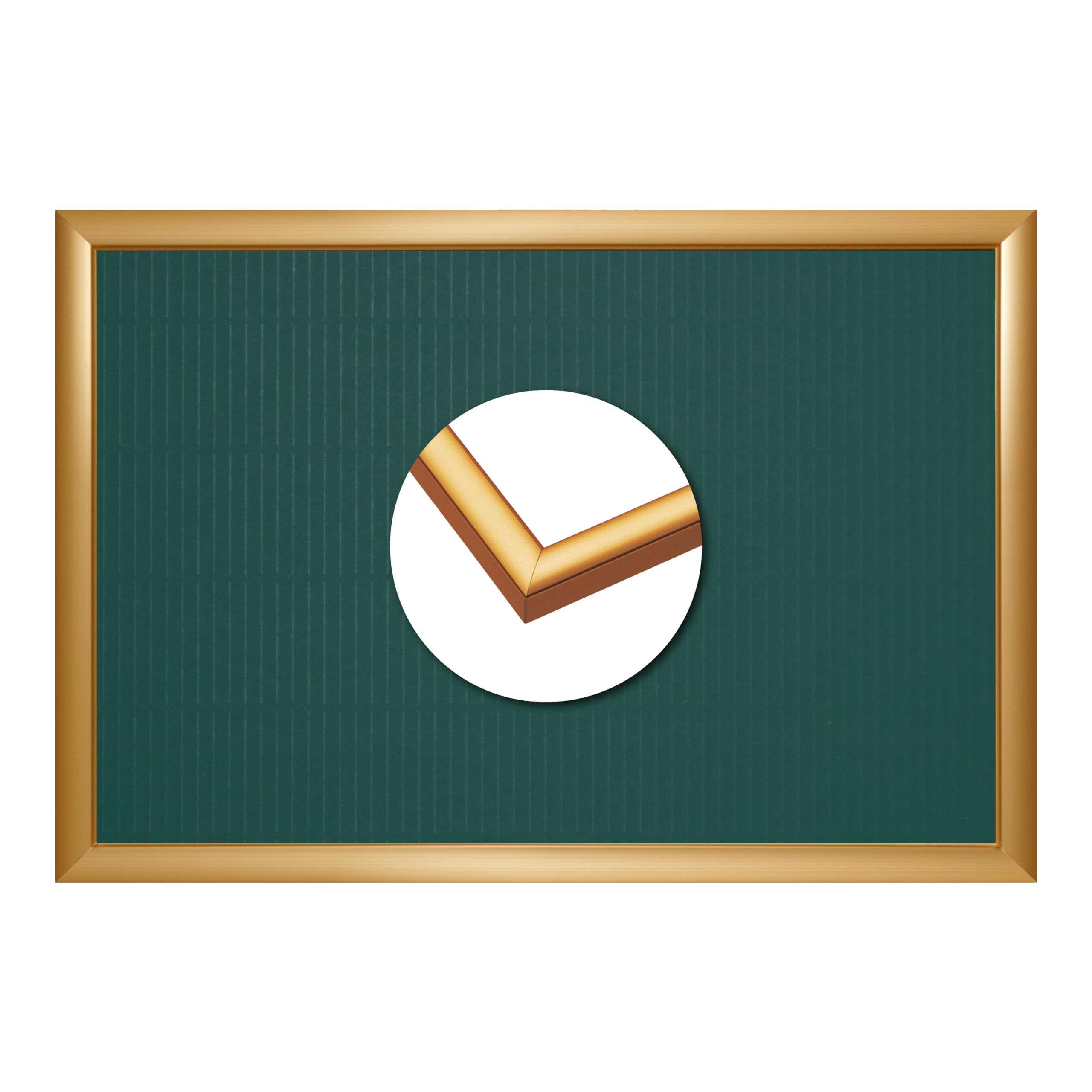 Epoch [Made in Japan] Aluminum Puzzle Frame, Panel Max, Gold, 10.2 x 15.0 inches