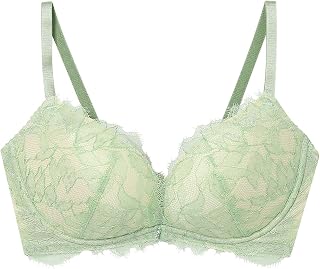 Amfi BMI355 Women's Wireless Bra, Creates Cleavage, Looks High Underarms, Supports A to G Cups, Large Size, Bragenic, High-Thin Underarms