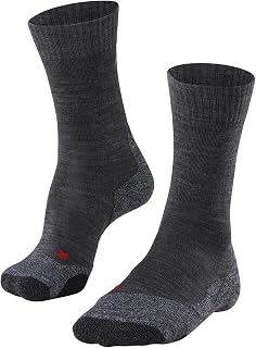FALKE Men's TK2 Hiking Socks Medium Cushioning Anti Blister Warm Mid-Calf