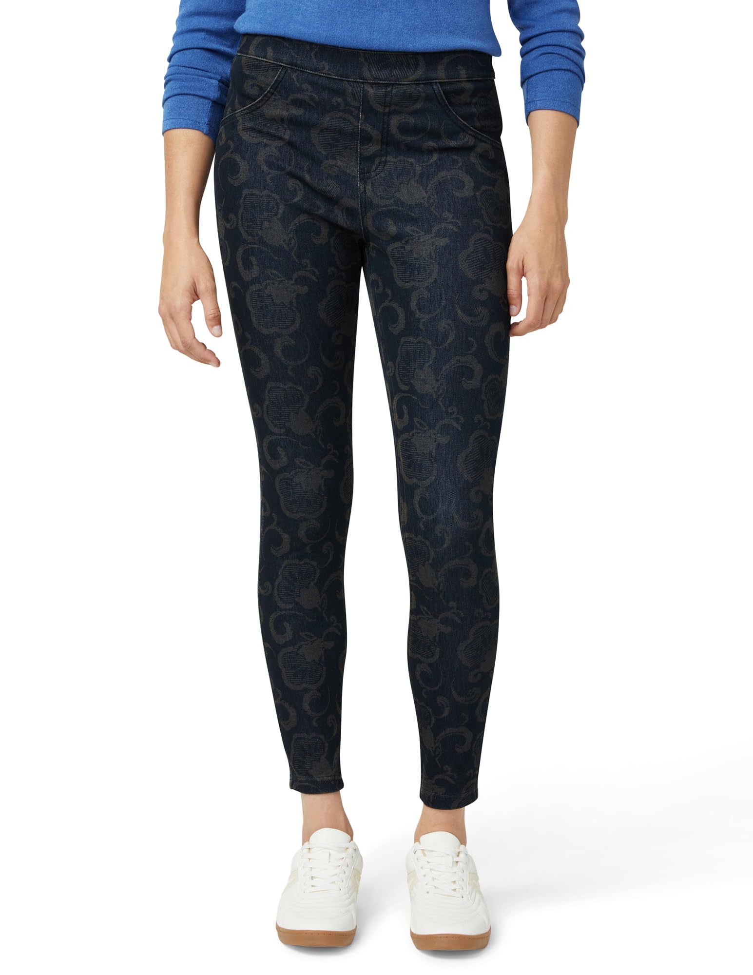HUE Womens Ultra Soft High Waist Denim LeggingsHosiery