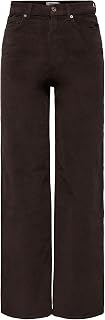 ONLY Onlhope Female Classic Trousers, Wide Leg Cut
