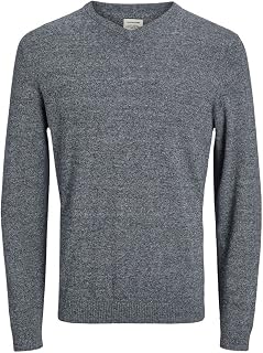 JACK & JONES Men's Knitted V-Neck Jumper