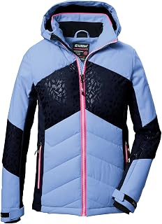 Killtec Ksw 342 Grls Ski Qltd Jckt Ski Jacket/Functional Jacket with Hood and Snow Protection Girls