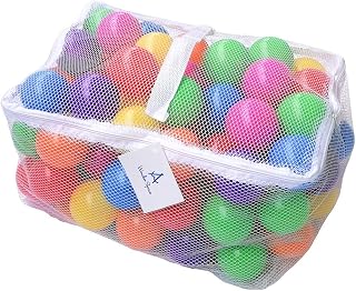 Wonder Space Soft Pit Balls, Chemical-Free Crush Proof Plastic Ocean Ball, BPA Free with No Smell, Safe for Toddler Ball Pit/Kiddie Pool/Indoor Baby Playpen