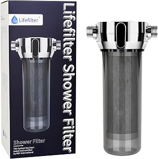 Lifefilter PRO Carbon Shower Head Filter System for Hard Water