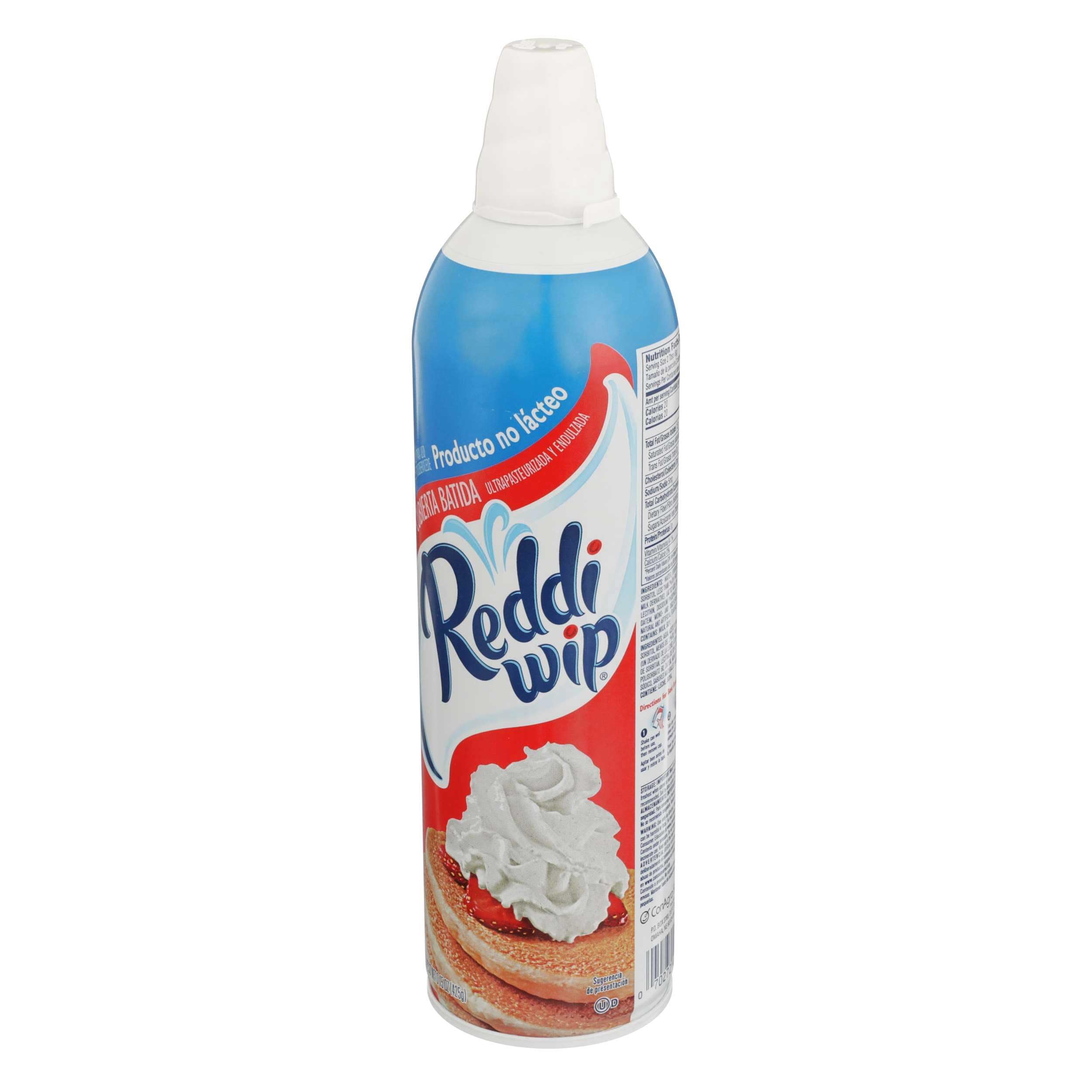 Conagra Reddi Whip Non Dairy Whipped Topping, 15 Ounce -- 12 per case.