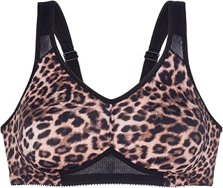 Dorina FLEX Women's Full Coverage Racerback Design Non-Padded Sports Bra Breathable Tactel Microfiber Mesh for Low Impact Workouts