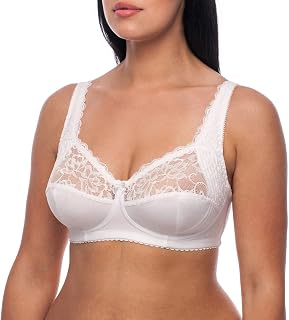 frugue Women's Plus Size Non-Wired Control Bra