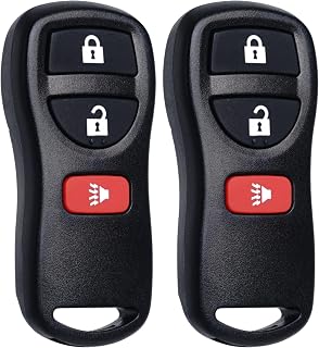 SUPALAND Keyless Entry Remote Control Key Fob Replacement Fits for Nissan Xterra Titan Armada Frontier 2002-2019 Quest Sentra Murano Pathfinder Versa Infiniti FX35 FX45 QX4 KBRASTU15 CWTWB1U733