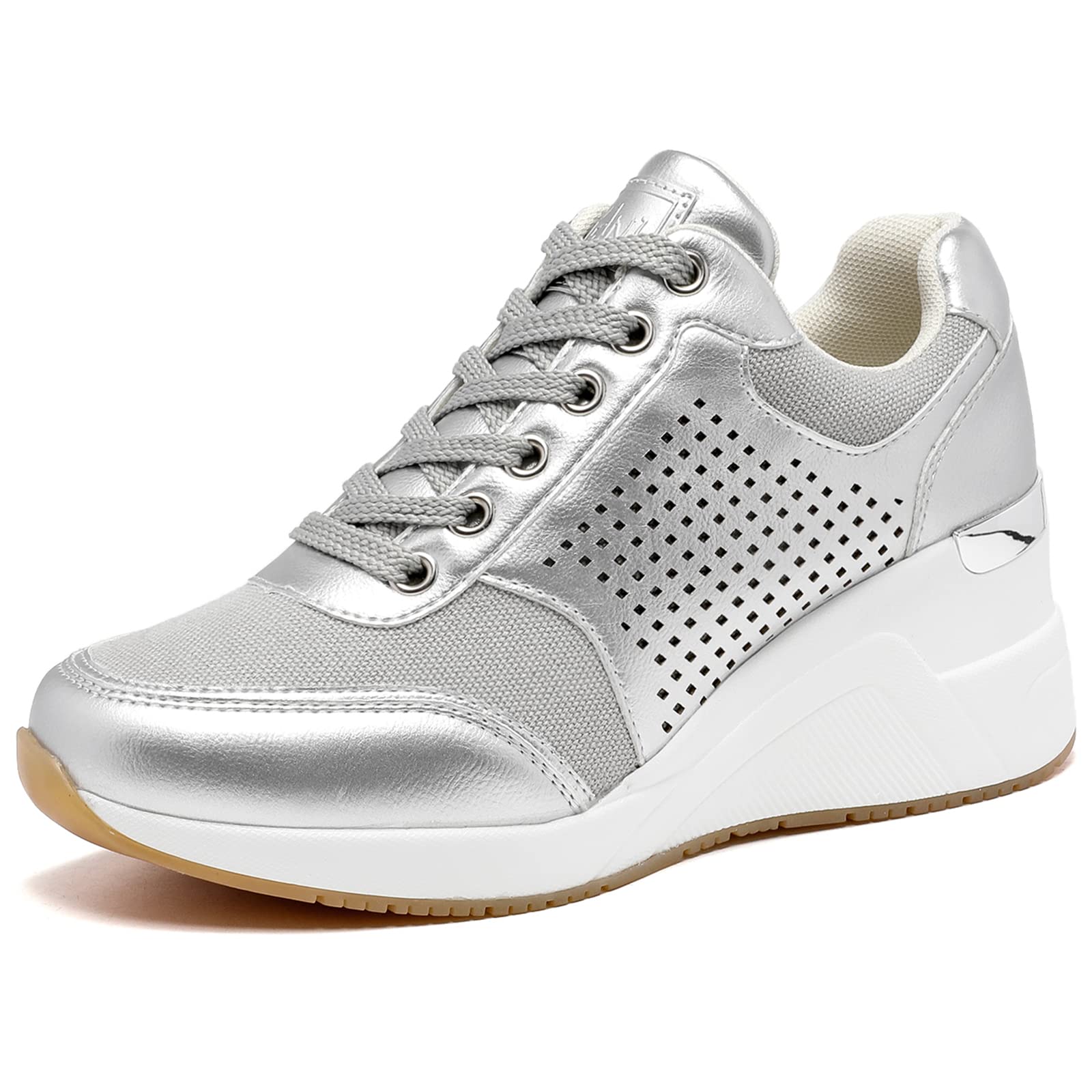 Platform Wedge Sneakers for Women - Casual Footwear Sports Safety for Running Ru