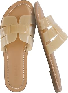 CUSHIONAIRE Caper Jelly Womens Comfort Padded Footbed Sandals Wide Widths Available