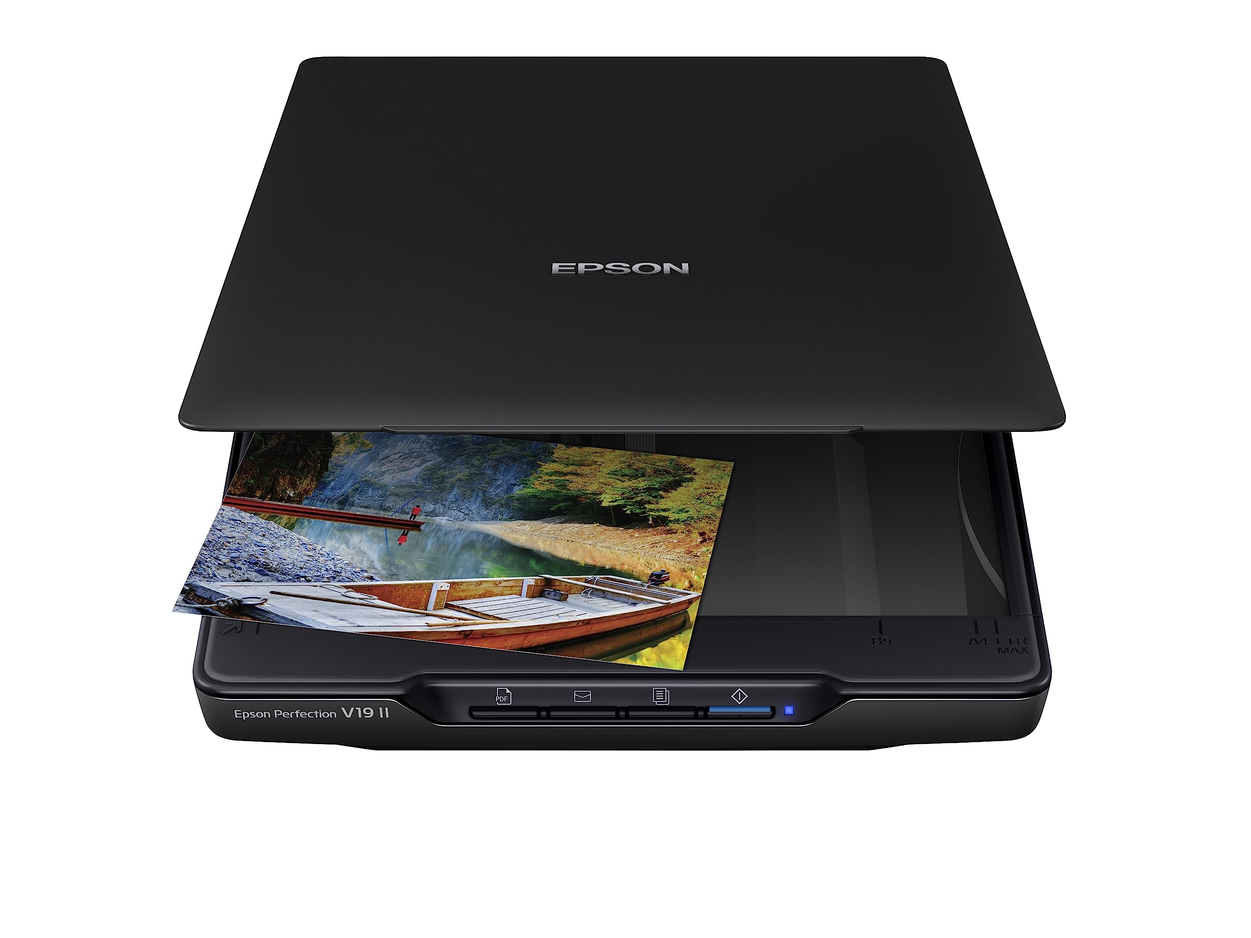 Epson Perfection V19 II Flatbed Photo Scanner 4800 dpi Optical Resolution | USB 