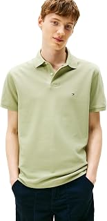 Tommy Hilfiger Adaptive Short Sleeve Polo Shirts In Classic Fit with Stretch and Organic Pique Cotton Short Sleeve Polo Shirt in Classic Fit with Organic Stretch Pique Cotton Men (Pack of 1)