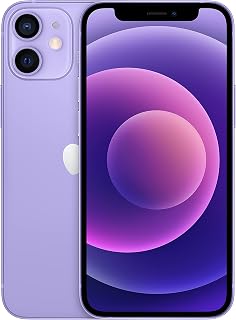 Apple iPhone 12 mini, 128GB, Purple - (Renewed)