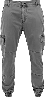 URBAN CLASSICS Men's Cargo Trousers, Military Style Cargo Jogging Trousers with Large Side Pockets, Available in Various Colours and Sizes